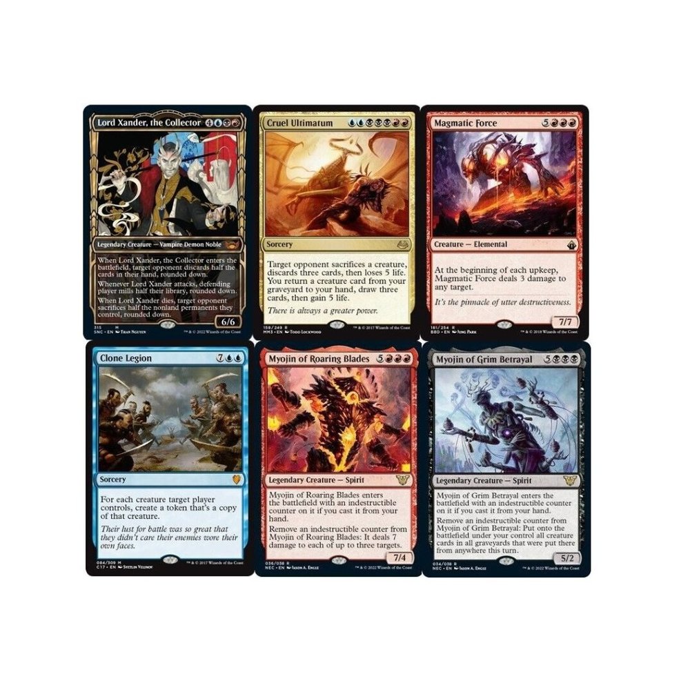 Lord Xander, the Collector Commander Deck EDH 100 Magic Custom Deck MTG Mordant